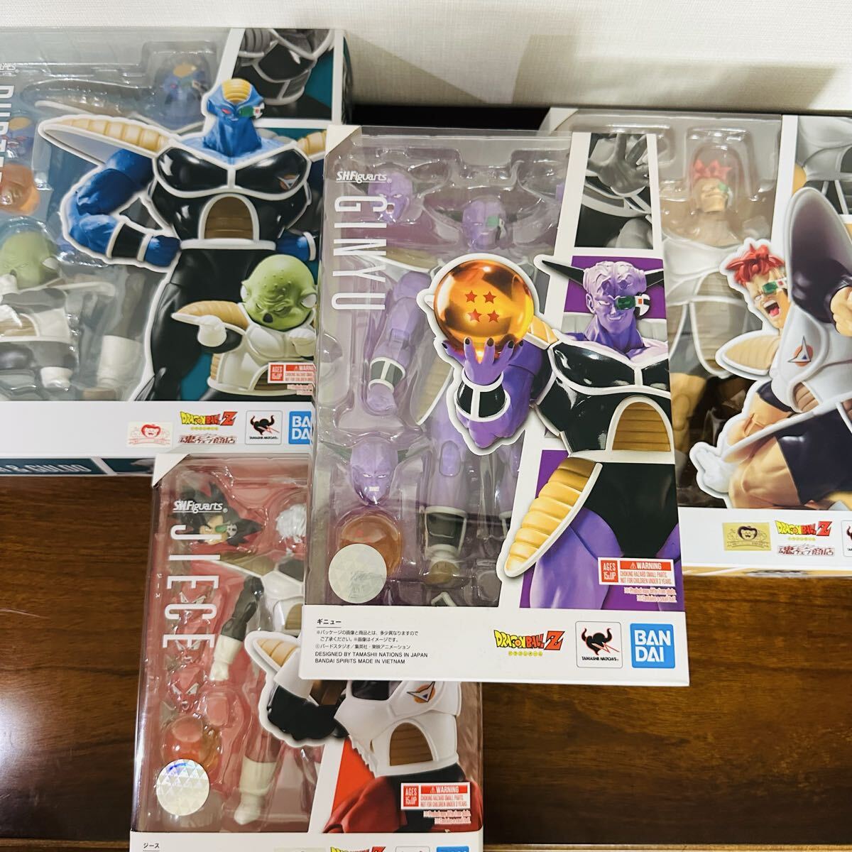 Yahoo!オークション -「s.h.figuarts ギニュー特戦隊」の落札相場