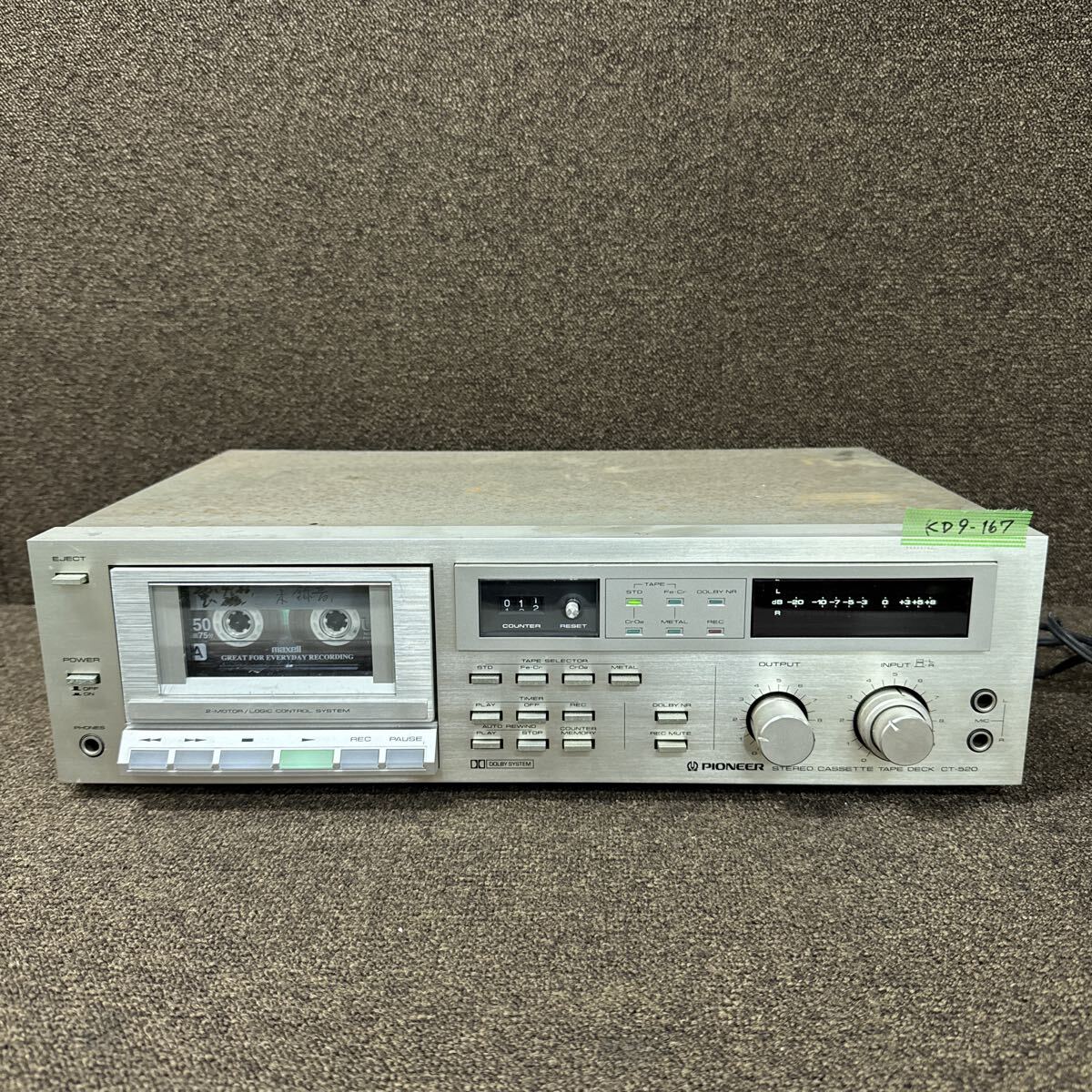 Yahoo!オークション -「pioneer ct-520」(カセットデッキ) (オーディオ