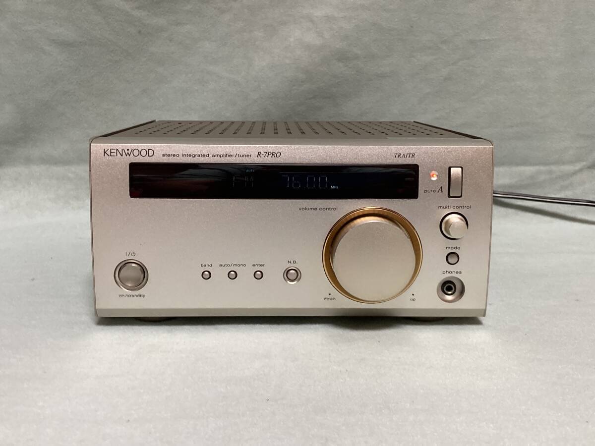 Yahoo!オークション -「kenwood r-7pro」の落札相場・落札価格