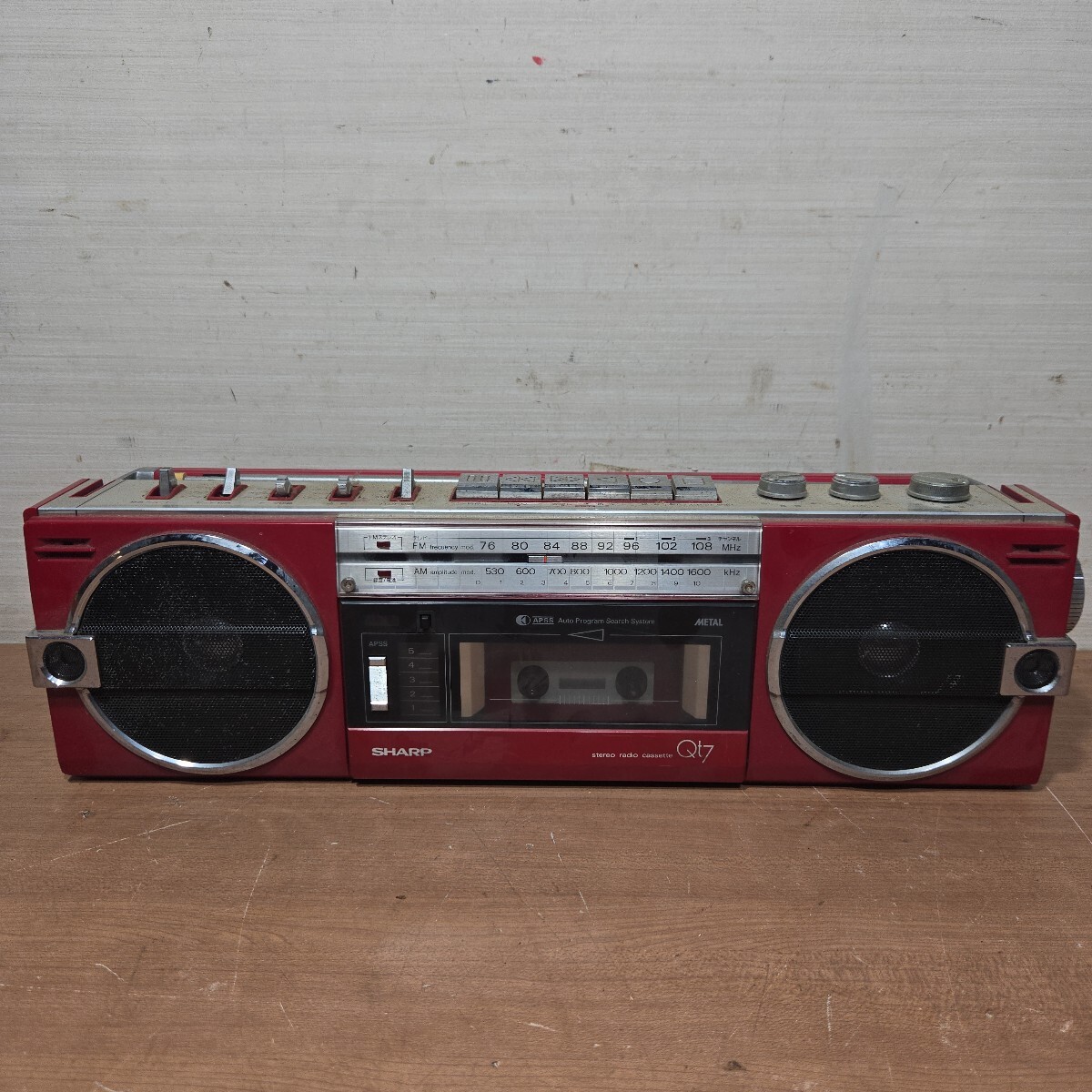 Yahoo!オークション -「qt7」(ラジカセ) (カセットデッキ)の落札相場