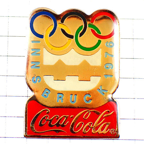 Yahoo!オークション -「コカコーラ オリンピック ピンバッジ」の落札