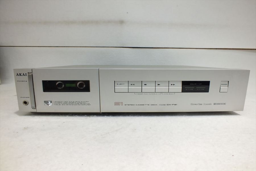 Yahoo!オークション -「akai gx f91」(一般) (カセットデッキ)の落札