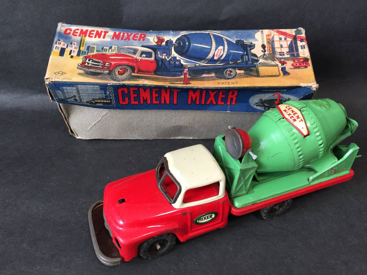 Yahoo!オークション -「ミキサー車」(ブリキ) (ビンテージ)の落札相場