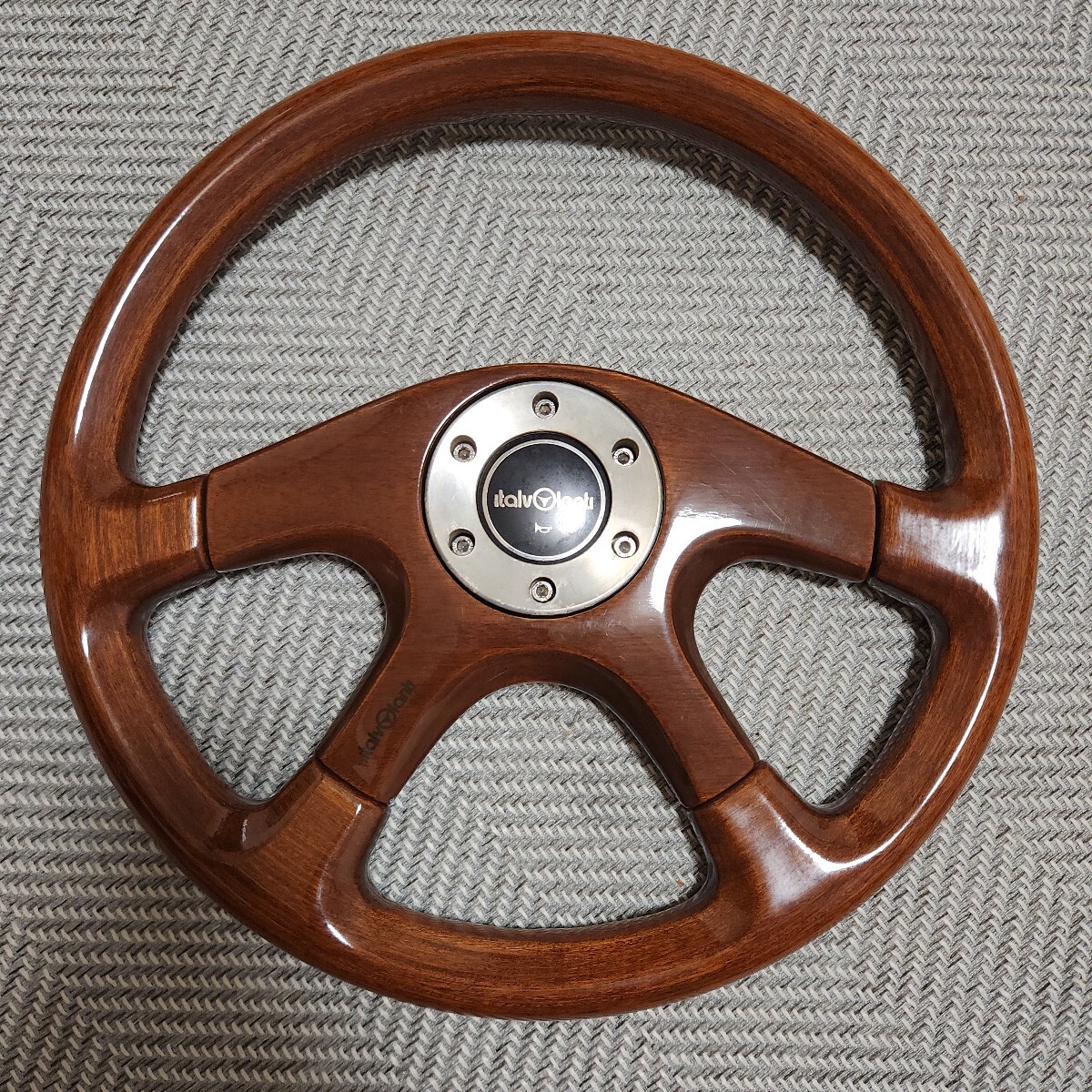 Yahoo!オークション -「イタルボランテ ステアリング ウッド」の落札