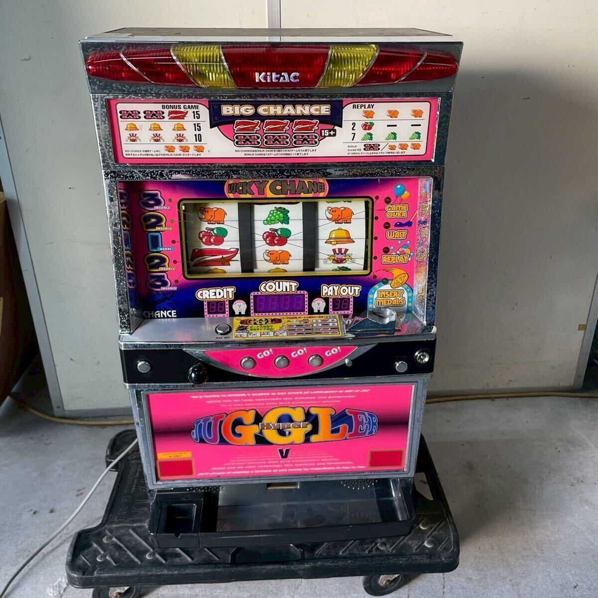 Yahoo!オークション -「パチスロ 実機 4号機 ジャグラー」(パチスロ