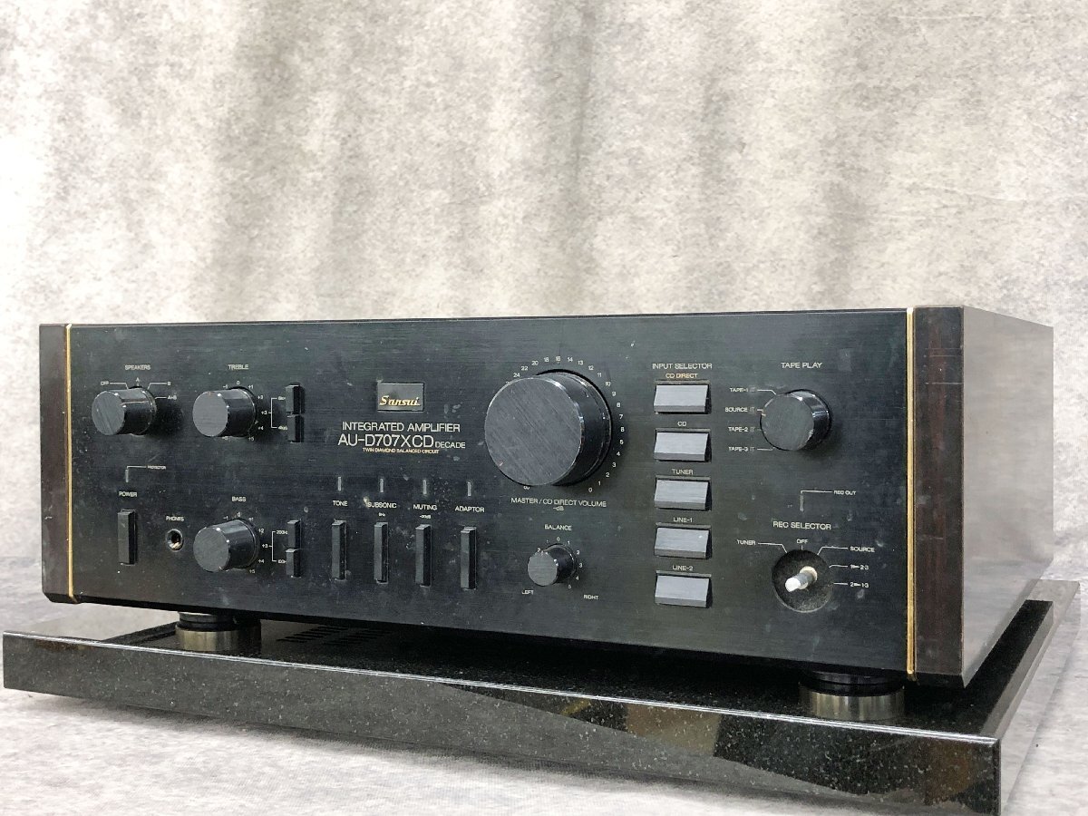 Yahoo!オークション -「sansui au-d707xcd decade」(サンスイ) (一般