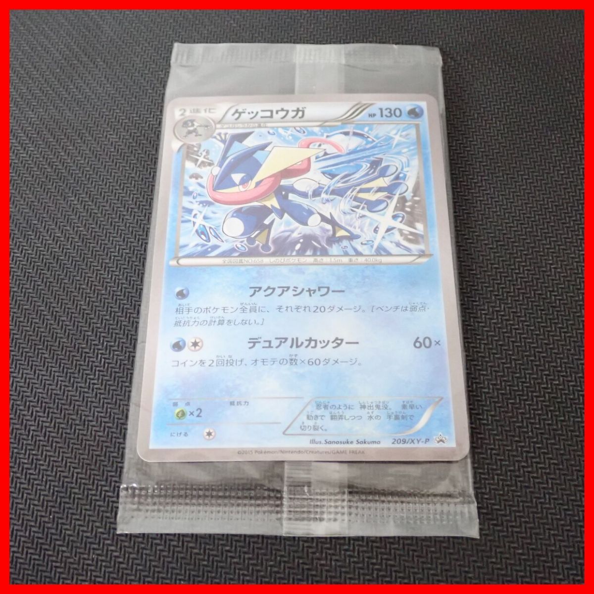 Yahoo!オークション -「ゲッコウガ 209／xy-p xy」(ポケモンカード