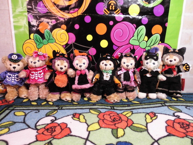 Yahoo!オークション -「ダッフィー ハロウィン ぬいぐるみバッジ