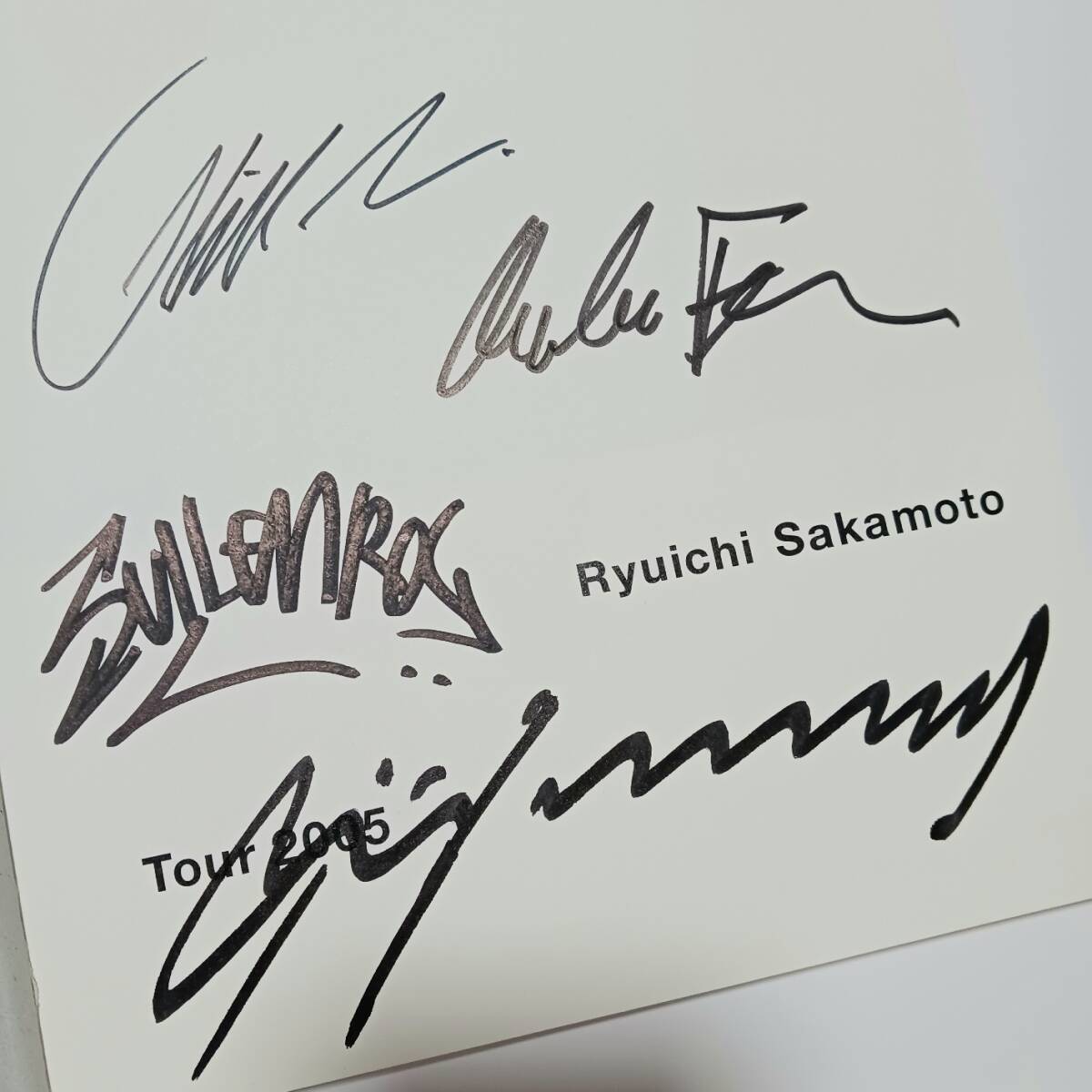 Yahoo!オークション -「坂本龍一 サイン」の落札相場・落札価格