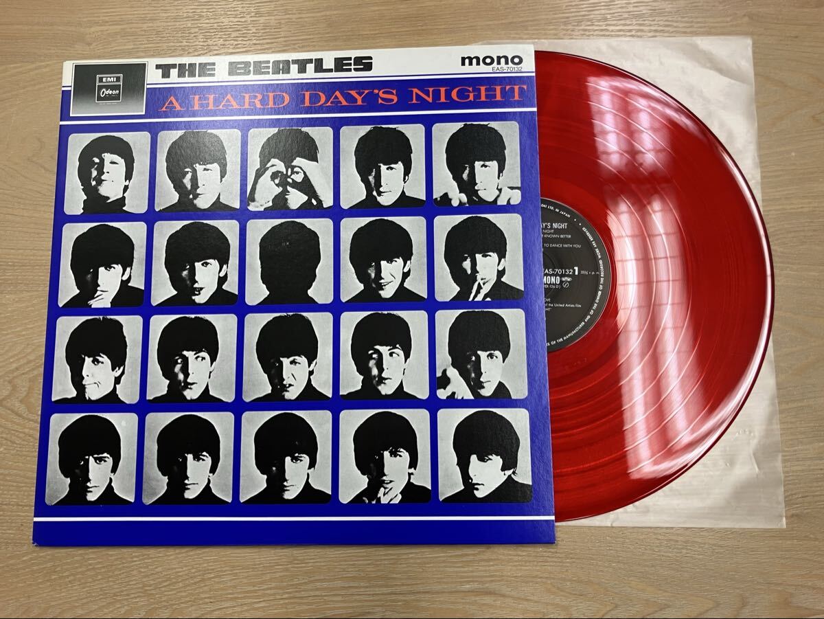 Yahoo!オークション -「ビートルズ レコード赤盤」(A HARD DAY'S NIGHT