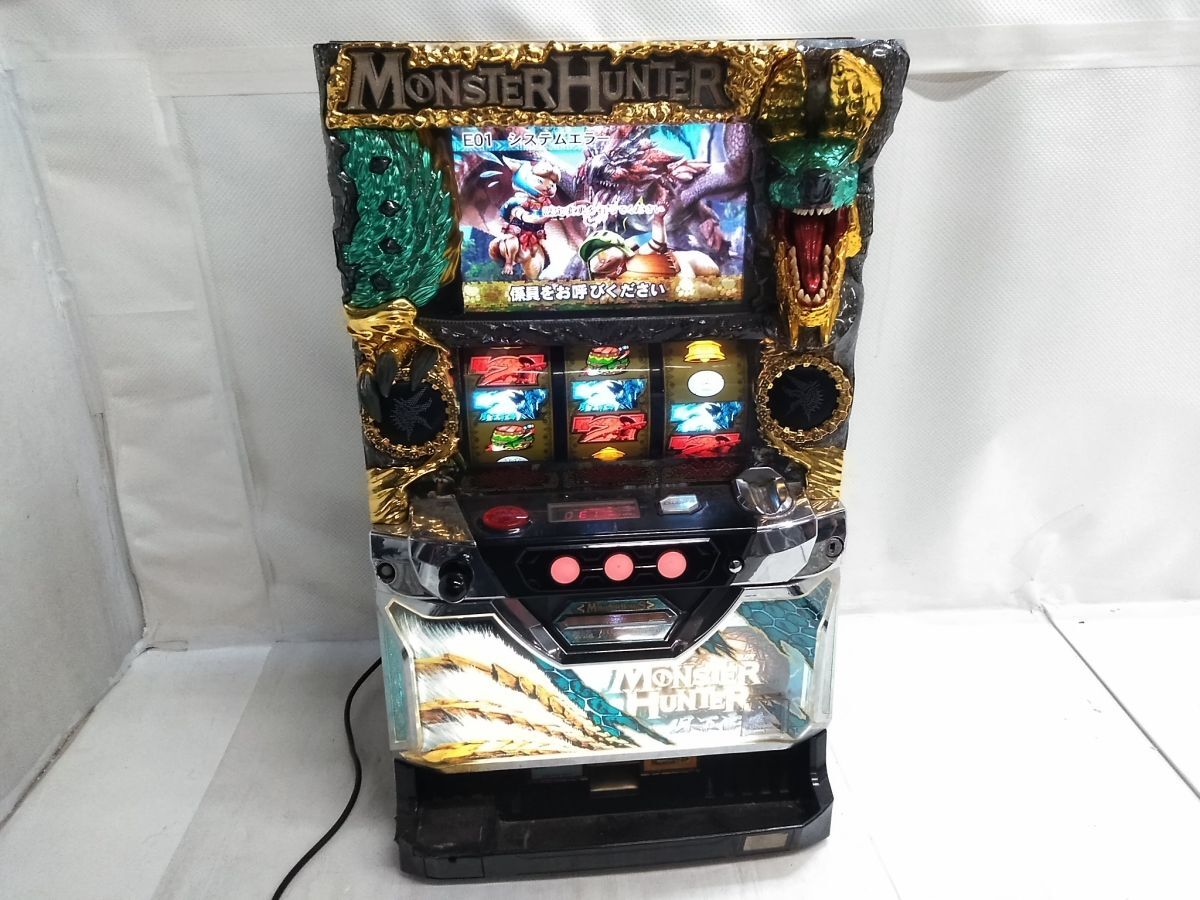 Yahoo!オークション -「モンスターハンター月下雷鳴」(パチスロ実機