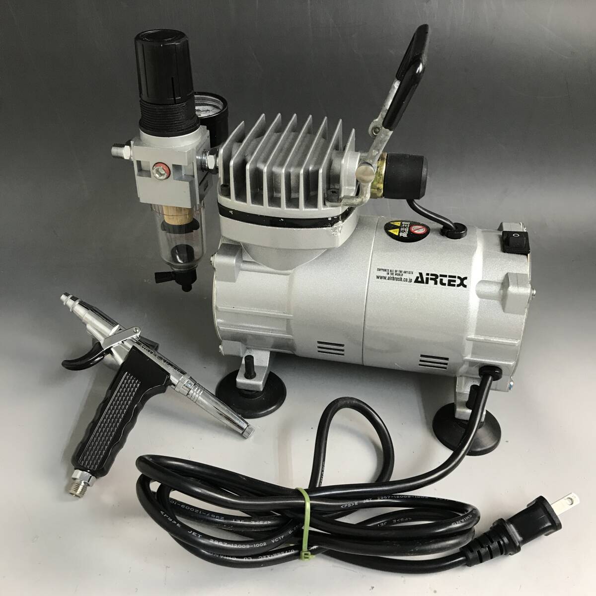 Yahoo!オークション -「エアテックス コンプレッサー apc-001r」の落札