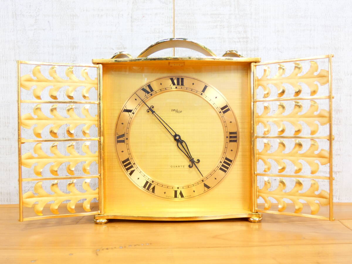 Yahoo!オークション -「インホフ」(置時計) (置時計、掛時計)の落札