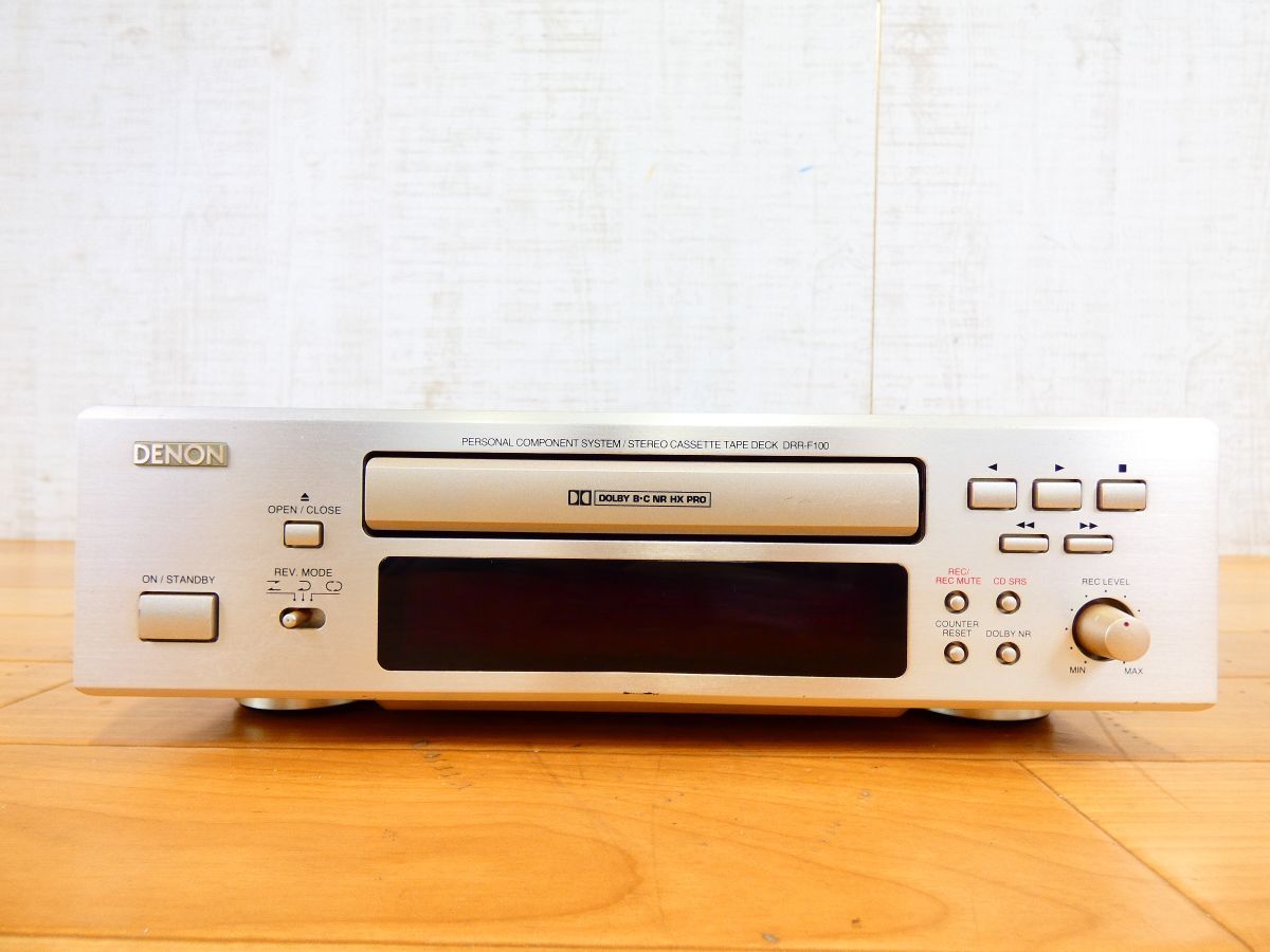 Yahoo!オークション -「denon f100 drr」(カセットデッキ) (オーディオ