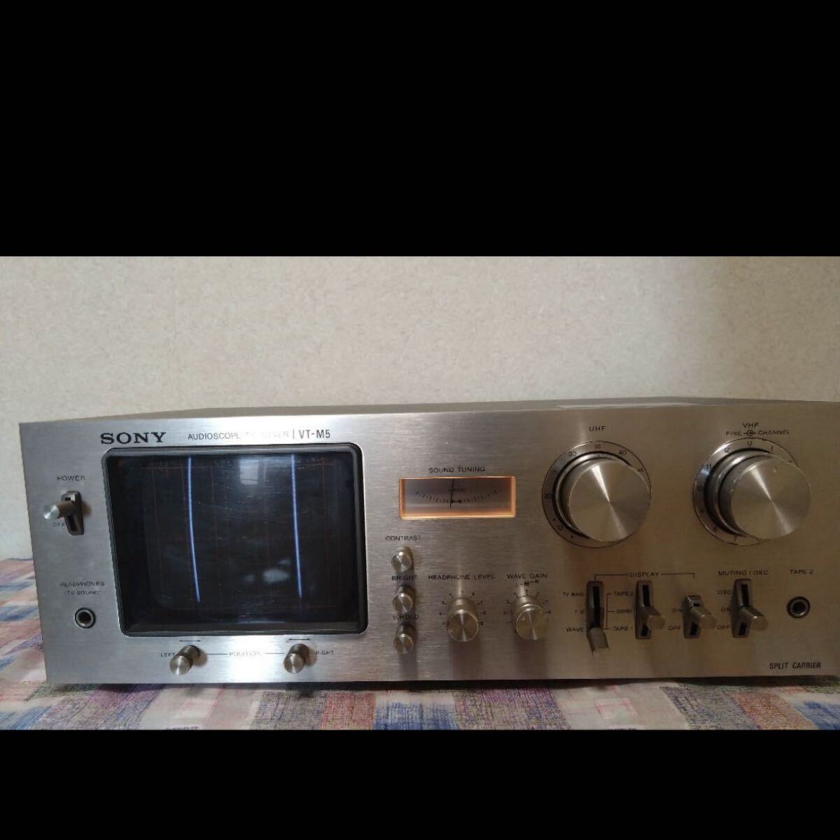 Yahoo!オークション -「sony vt-m5」(オーディオ機器) の落札相場