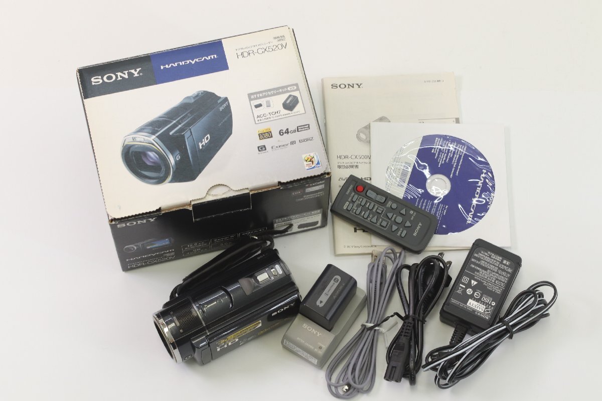 Yahoo!オークション -「sony cx520」(ソニー) (デジタルビデオカメラ