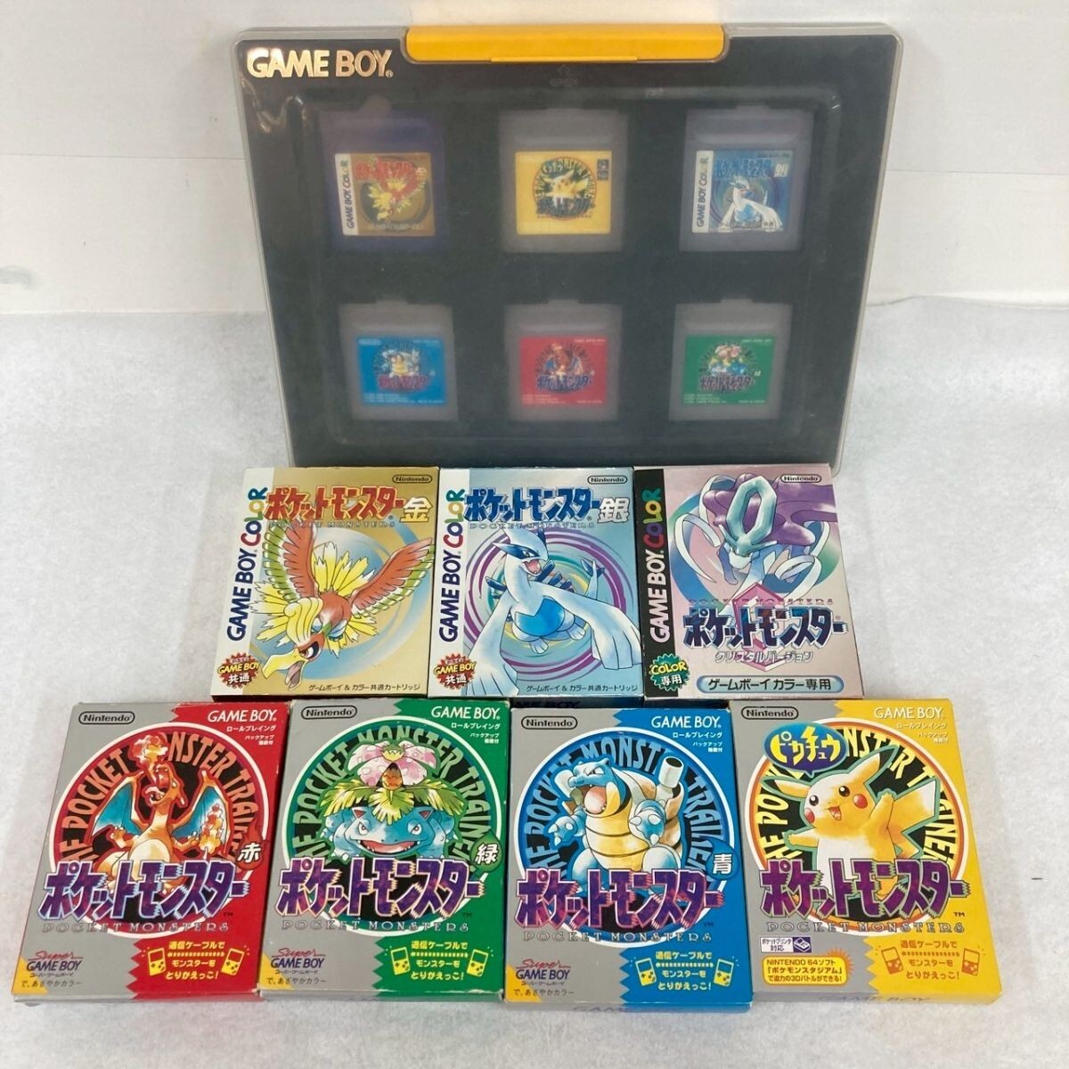 ポケットモンスター シリーズ まとめ売り 箱付き多数、赤緑青