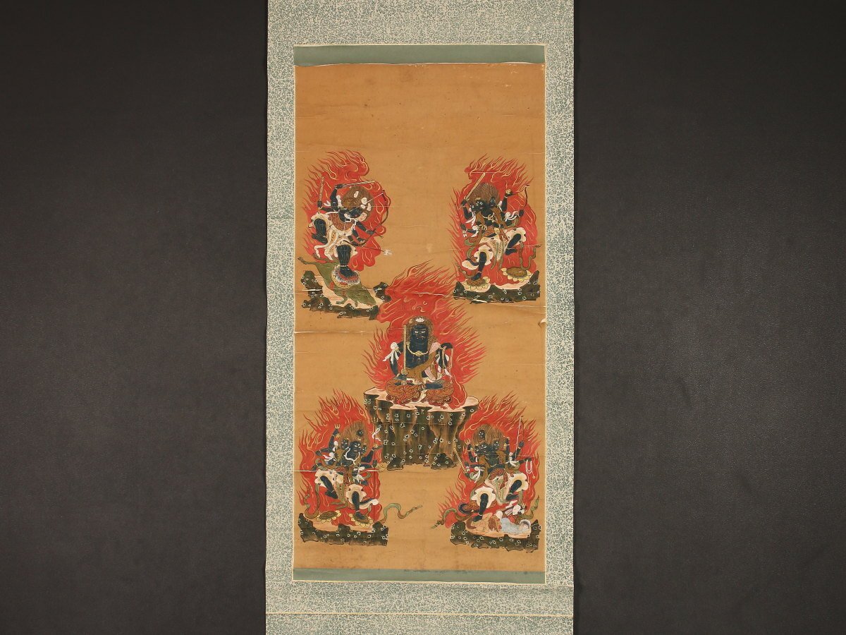 Yahoo!オークション -「掛け軸 不動明王」(ホビー、カルチャー) の落札