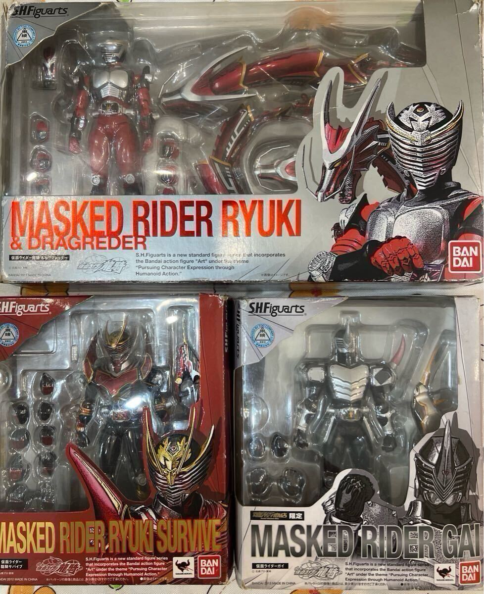 Yahoo!オークション -「s.h.フィギュアーツ 仮面ライダーガイ」の落札