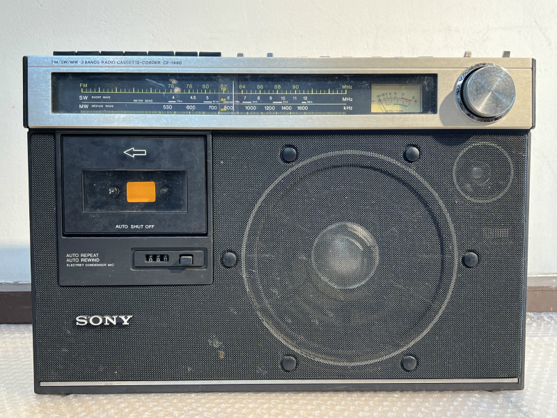 Yahoo!オークション -「sony cf-1990」(ラジカセ) (カセットデッキ)の