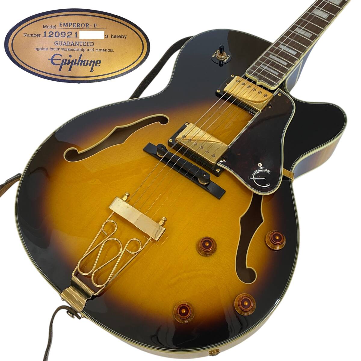 Yahoo!オークション -「epiphone emperor」の落札相場・落札価格