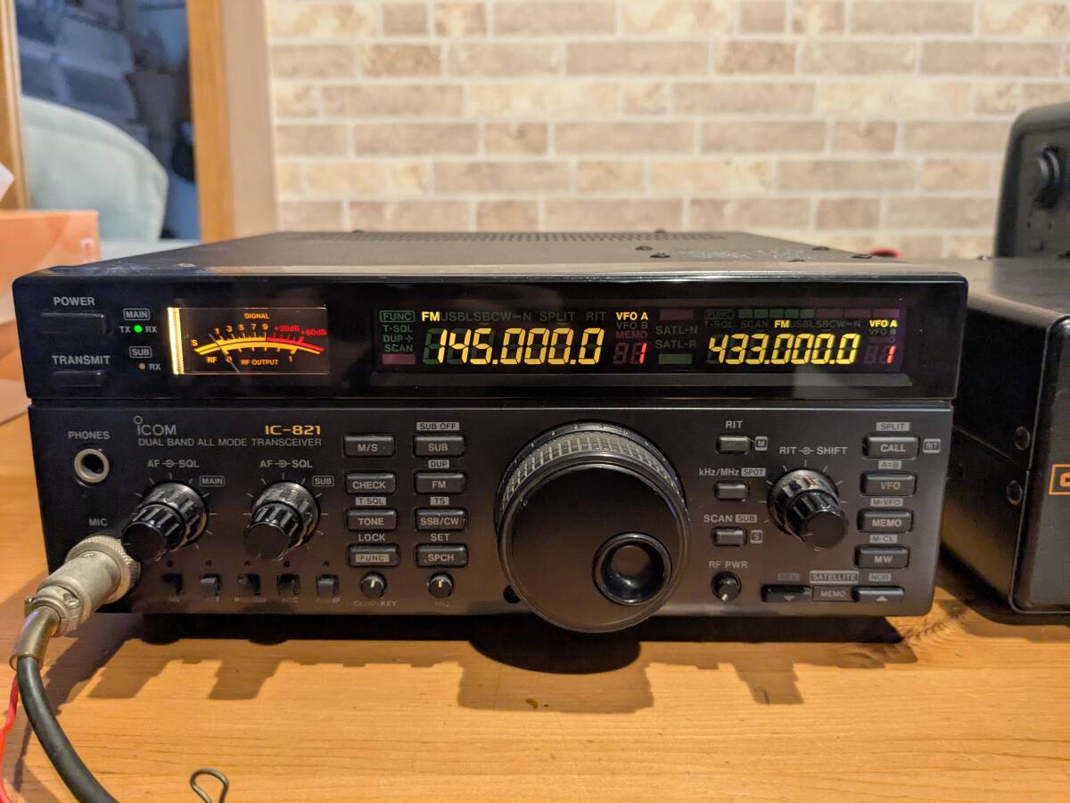Yahoo!オークション -「ic 821」(トランシーバー) (アマチュア無線)の