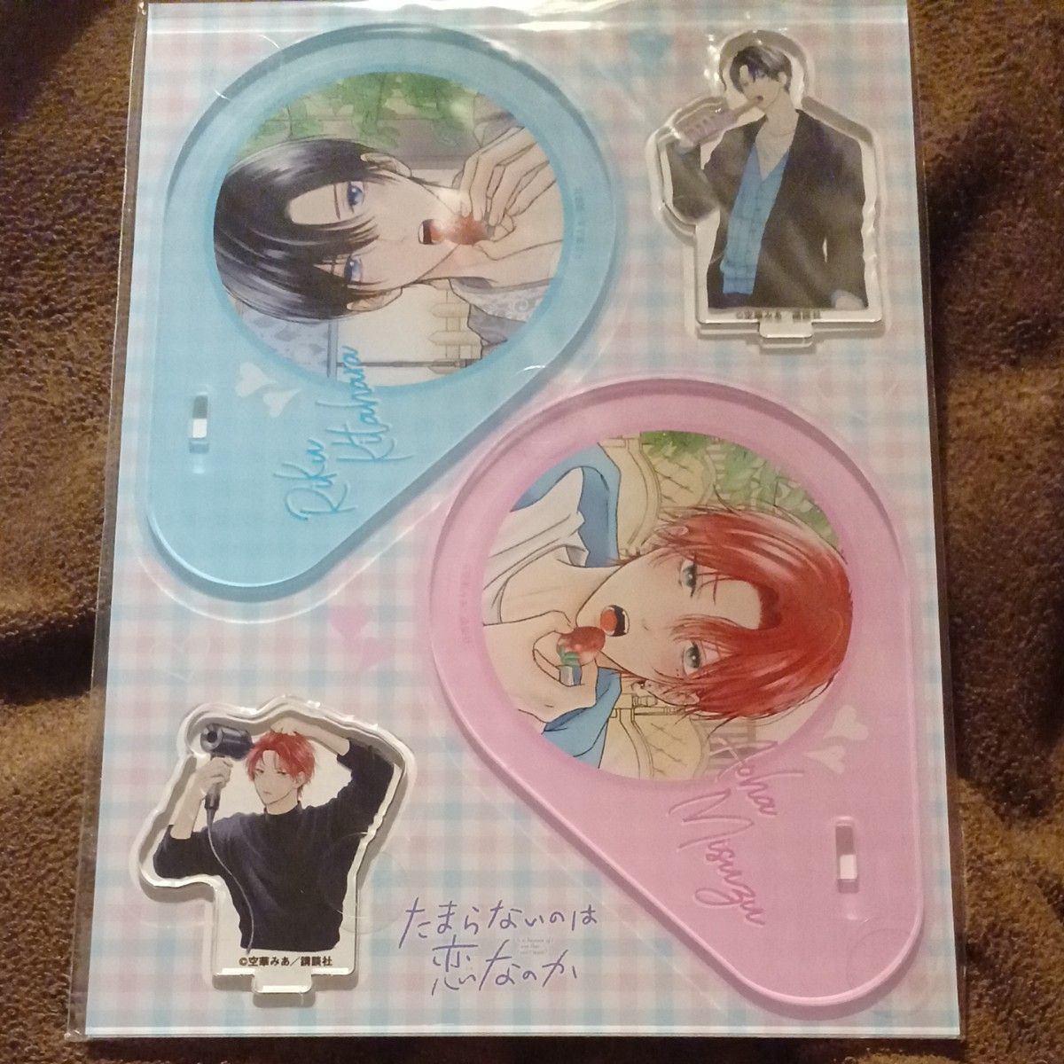たまらないのは恋なのか 空華みあ 先生 TSUTAYA 特典 チェキ風カード 2