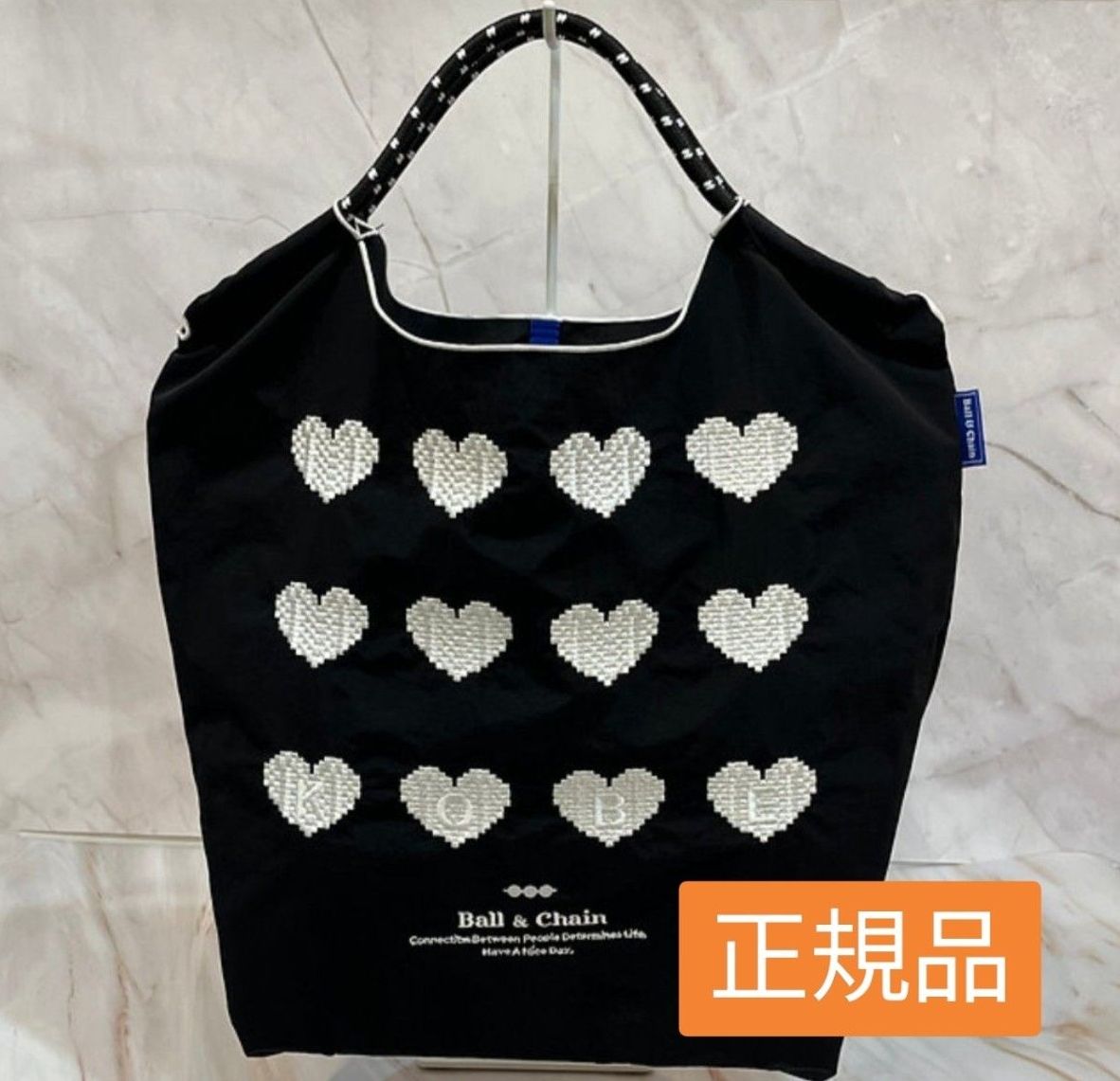 正規品 第2弾 JAL ボールアンドチェーン エコバッグ M 限定 コラボ
