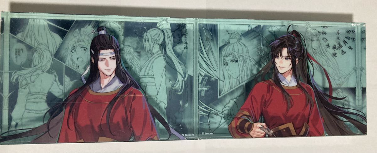 魔道祖師 カフェ 2024 バレンタイン 忘羨 ペアアクリルスタンド 魏無羨