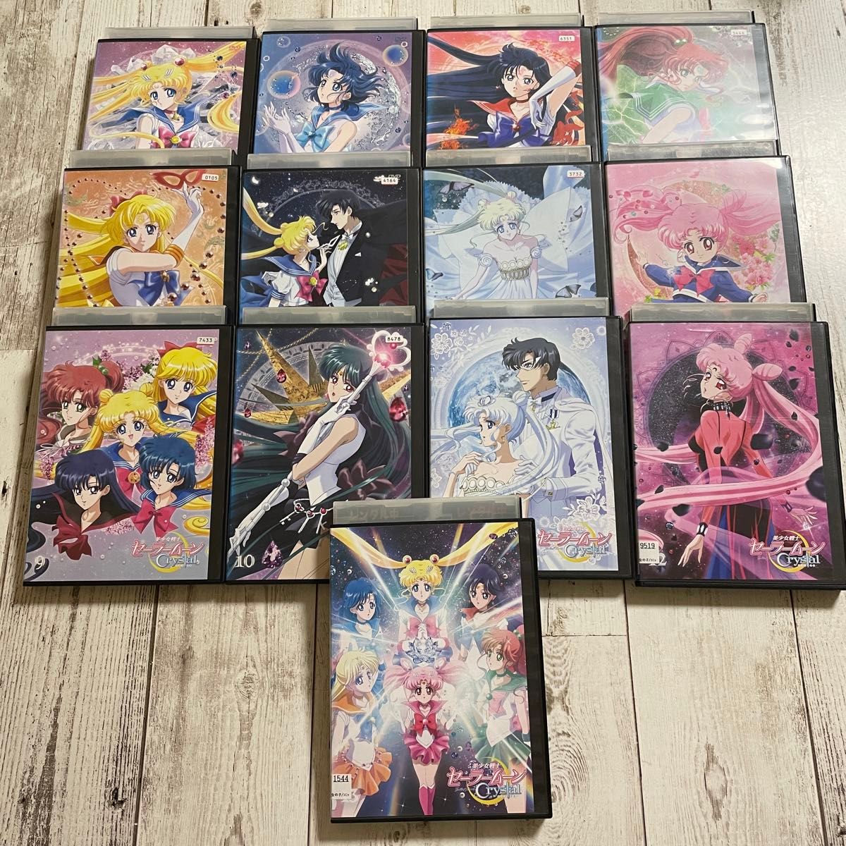 新品ケース交換済み 美少女戦士セーラームーンR DVD 全8巻セット