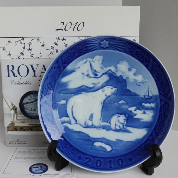 Yahoo!オークション -「2010 ロイヤルコペンハーゲン イヤープレート