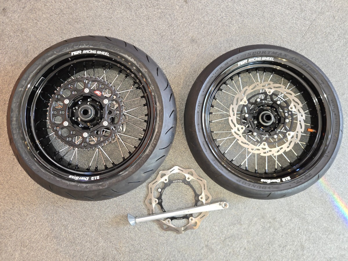 Yahoo!オークション -「ktm モタードホイール」(オートバイ) の落札