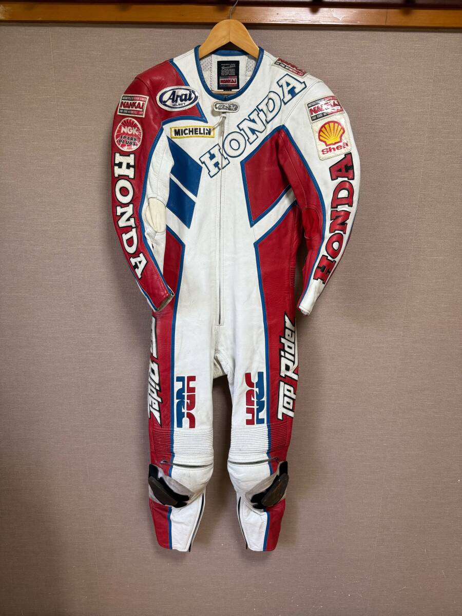 Yahoo!オークション -「南海部品」(革ツナギ) (バイクウエア、装備)の