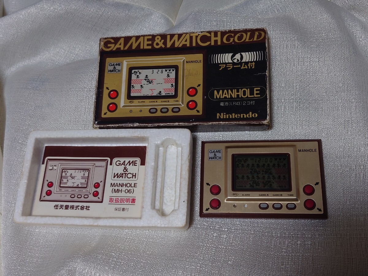 Yahoo!オークション -「任天堂ゲームウォッチ マンホール」の落札相場