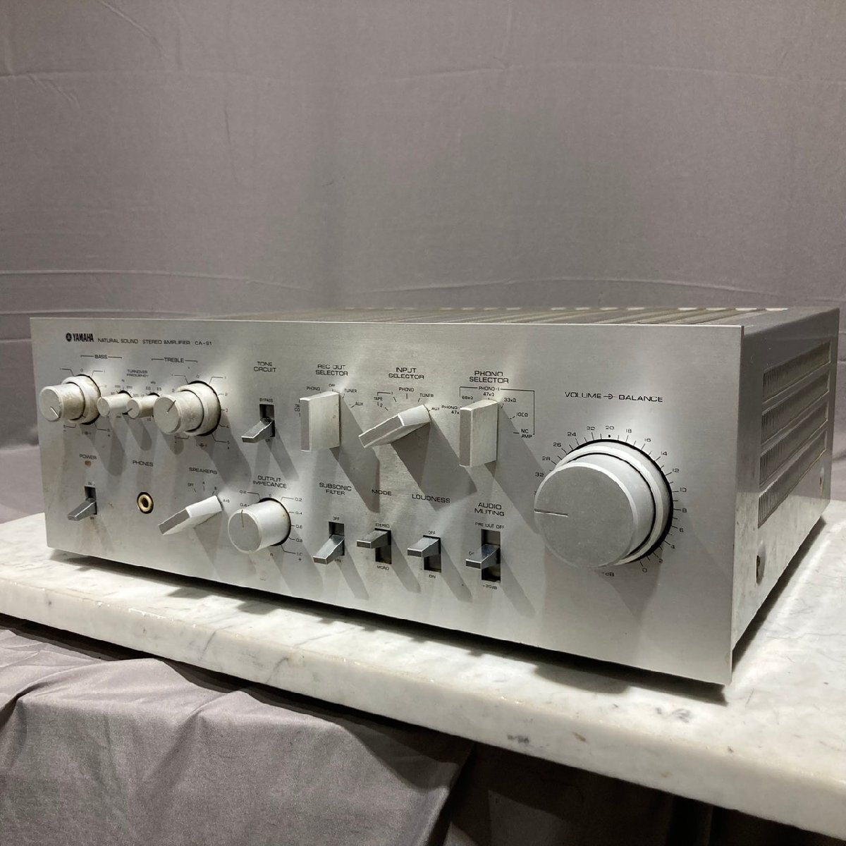 Yahoo!オークション -「yamaha ca-s1」の落札相場・落札価格