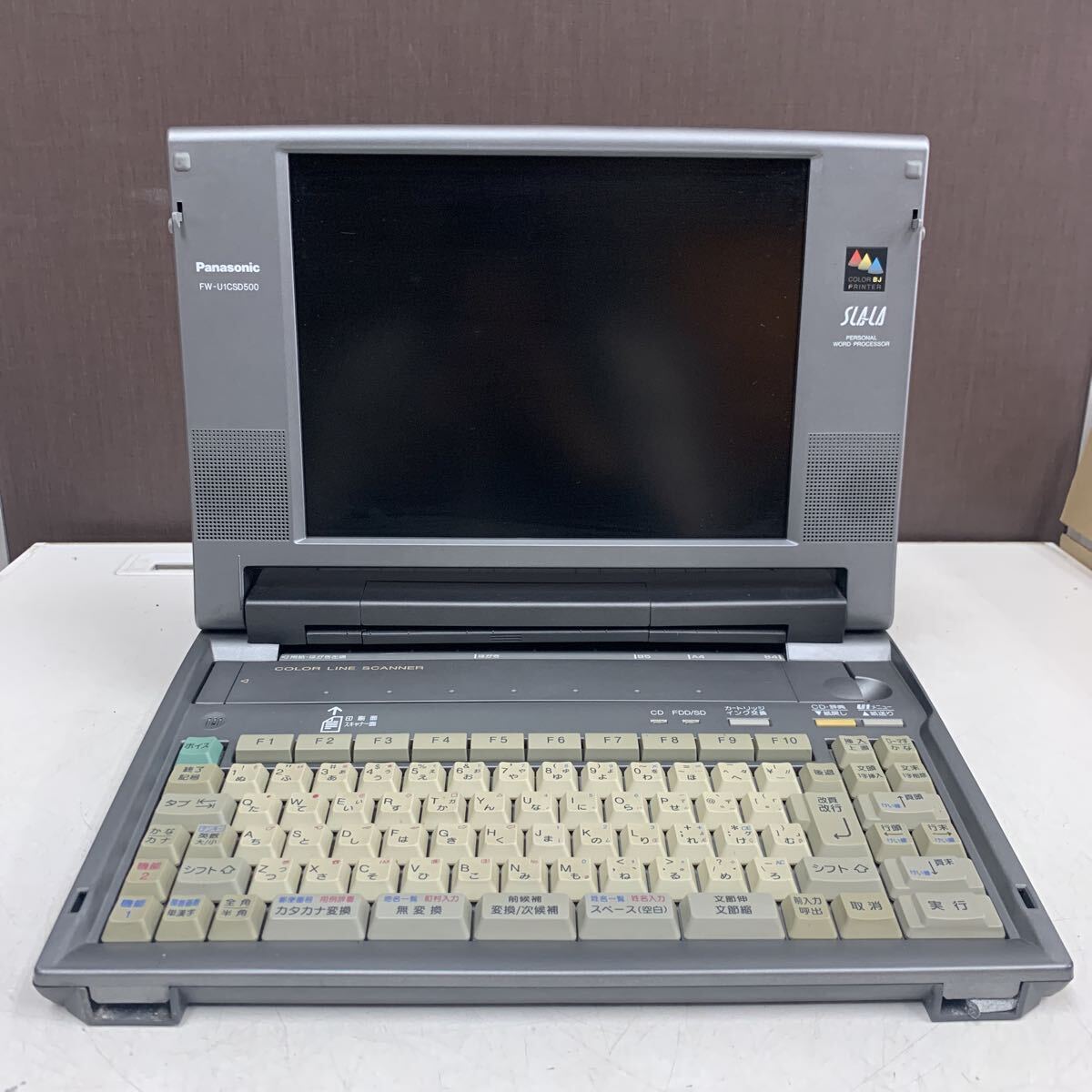 Yahoo!オークション -「パナソニック ワープロ fw-u1csd500」の落札