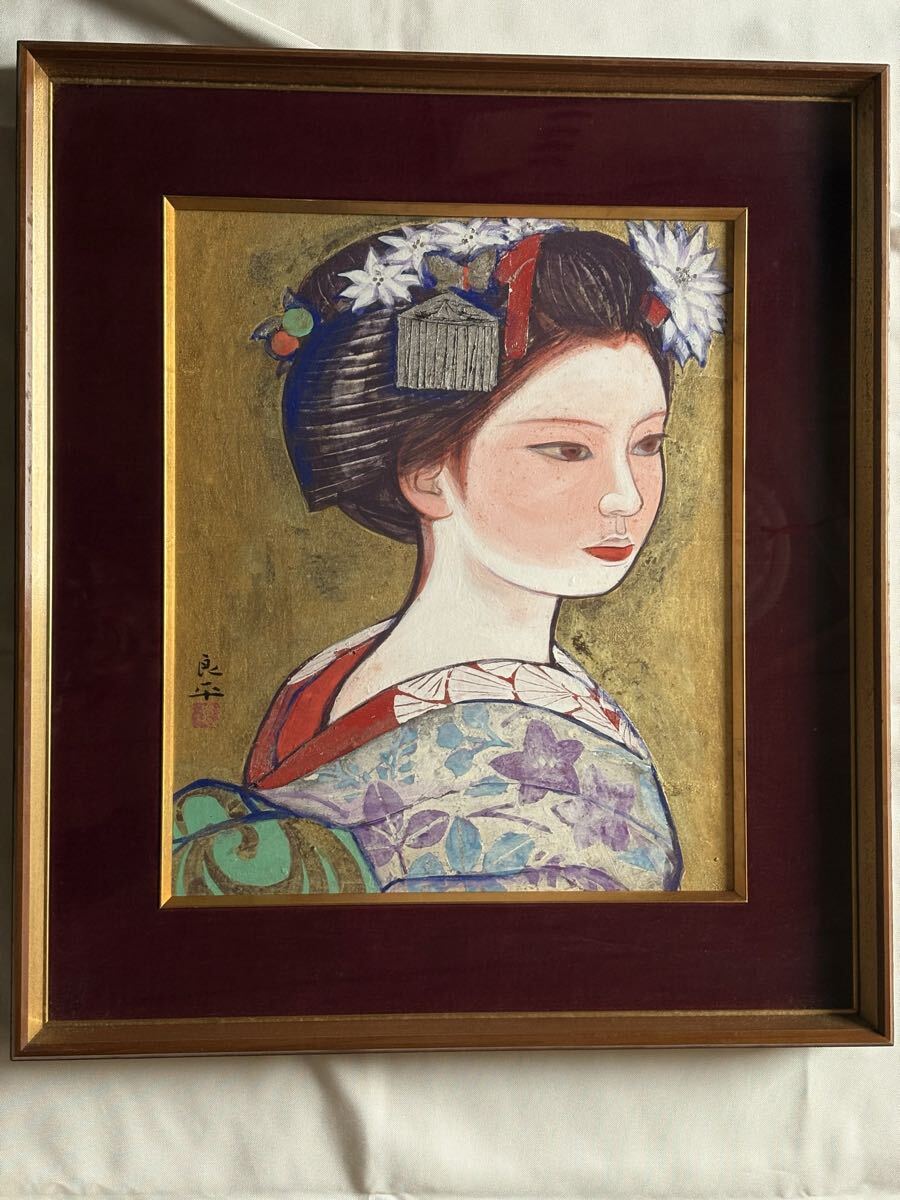 Yahoo!オークション -「三輪良平 舞妓」(美術品) の落札相場・落札価格