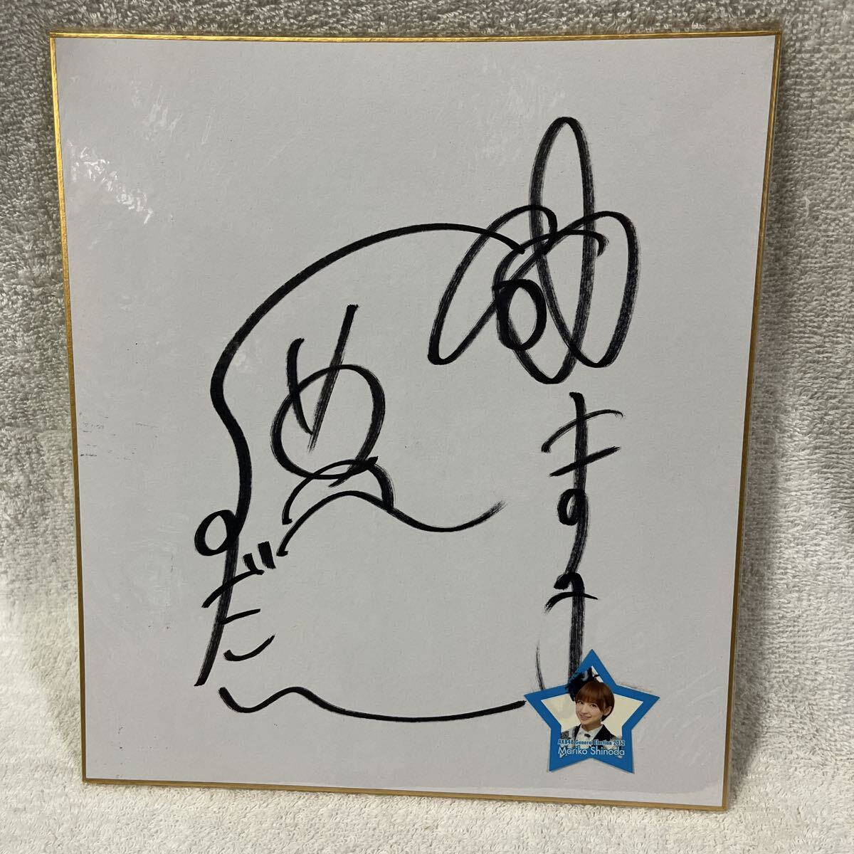 Yahoo!オークション -「akb サイン色紙」(AKB48) (え)の落札相場・落札価格