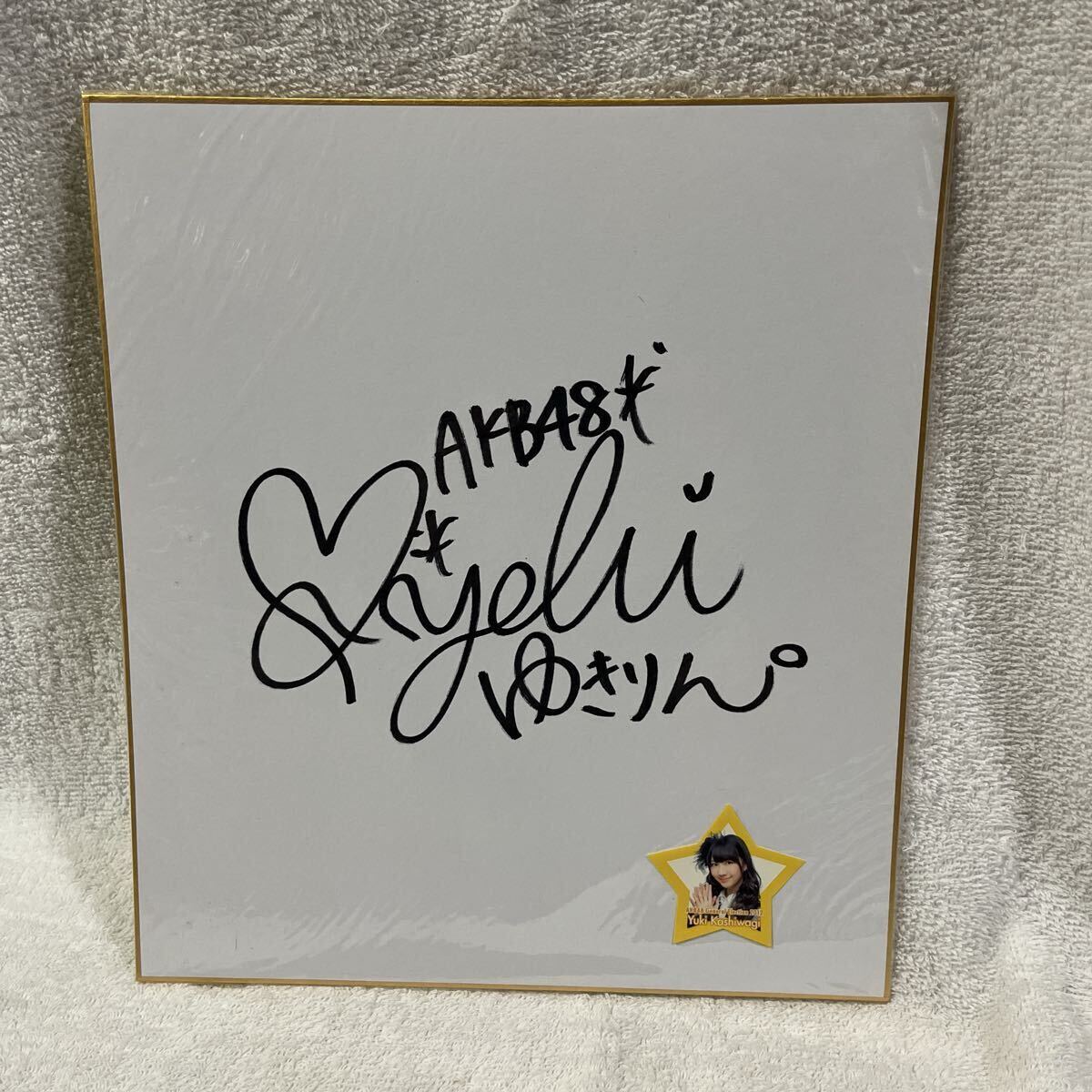 Yahoo!オークション -「akb サイン色紙」(AKB48) (え)の落札相場・落札価格