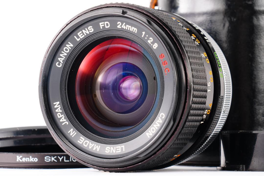 Yahoo!オークション -「canon fd 24mm f2.8 s.s.c.」の落札相場・落札価格