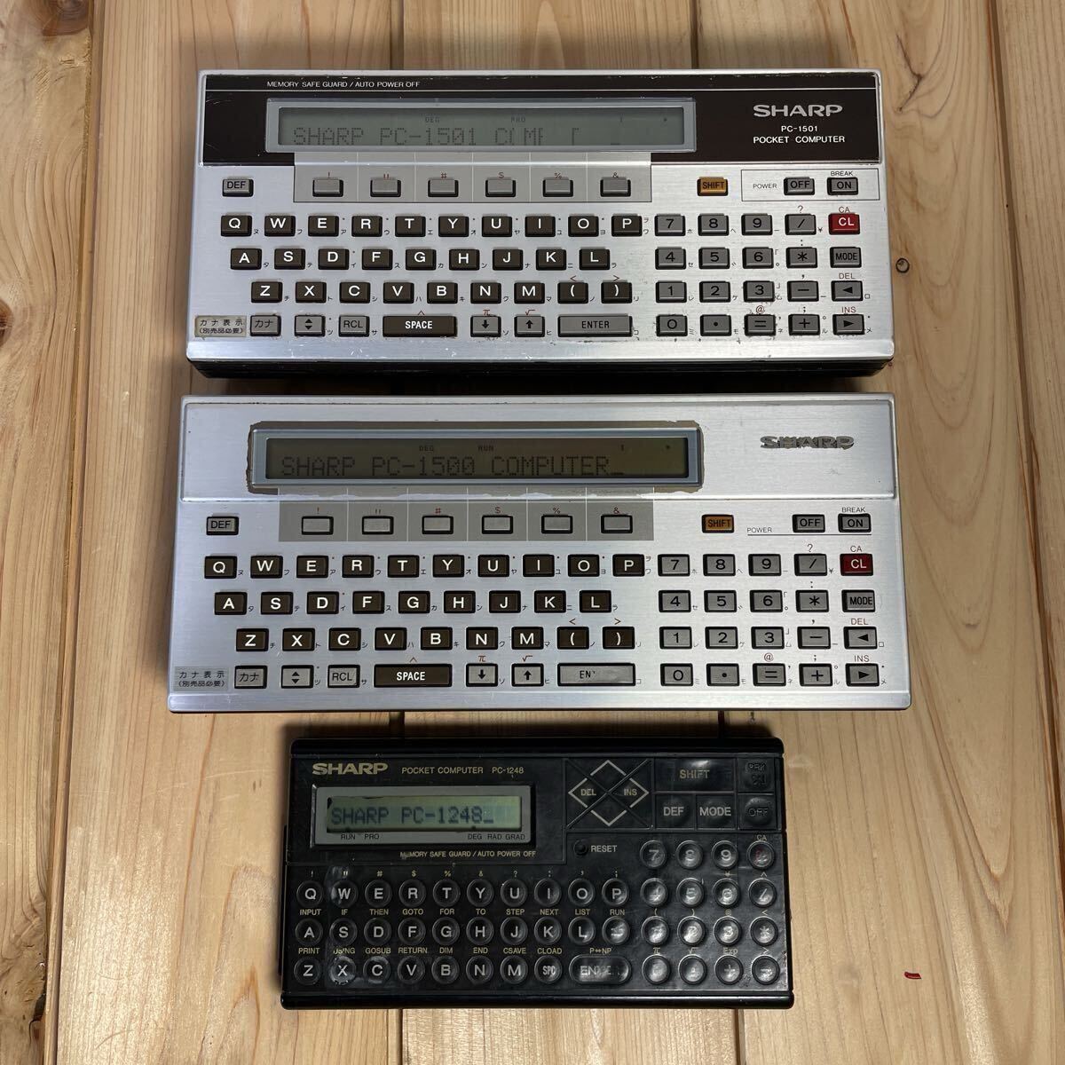 Yahoo!オークション -「sharp pc-1501」(コンピュータ) の落札相場