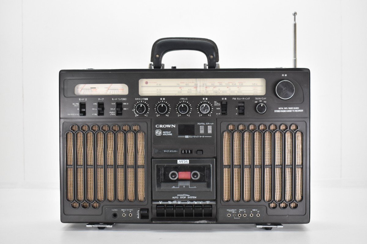 Yahoo!オークション -「アタッシュケース」(ラジカセ) (カセットデッキ