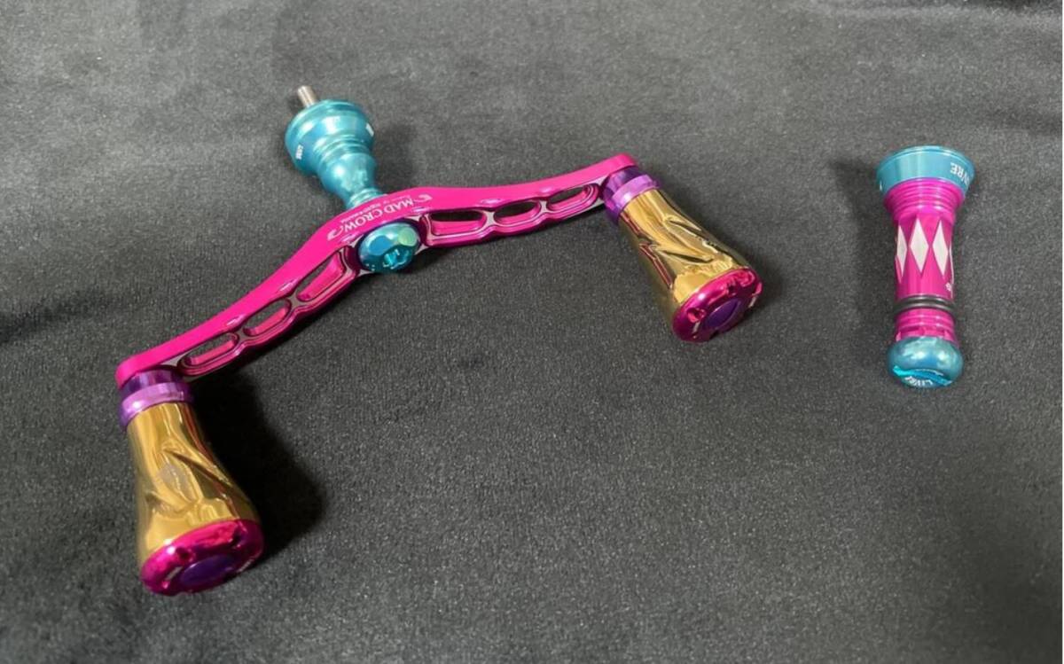 新品未使用 Squidmania スクイッドマニア MAD CROW 98 Wアルマイト加工