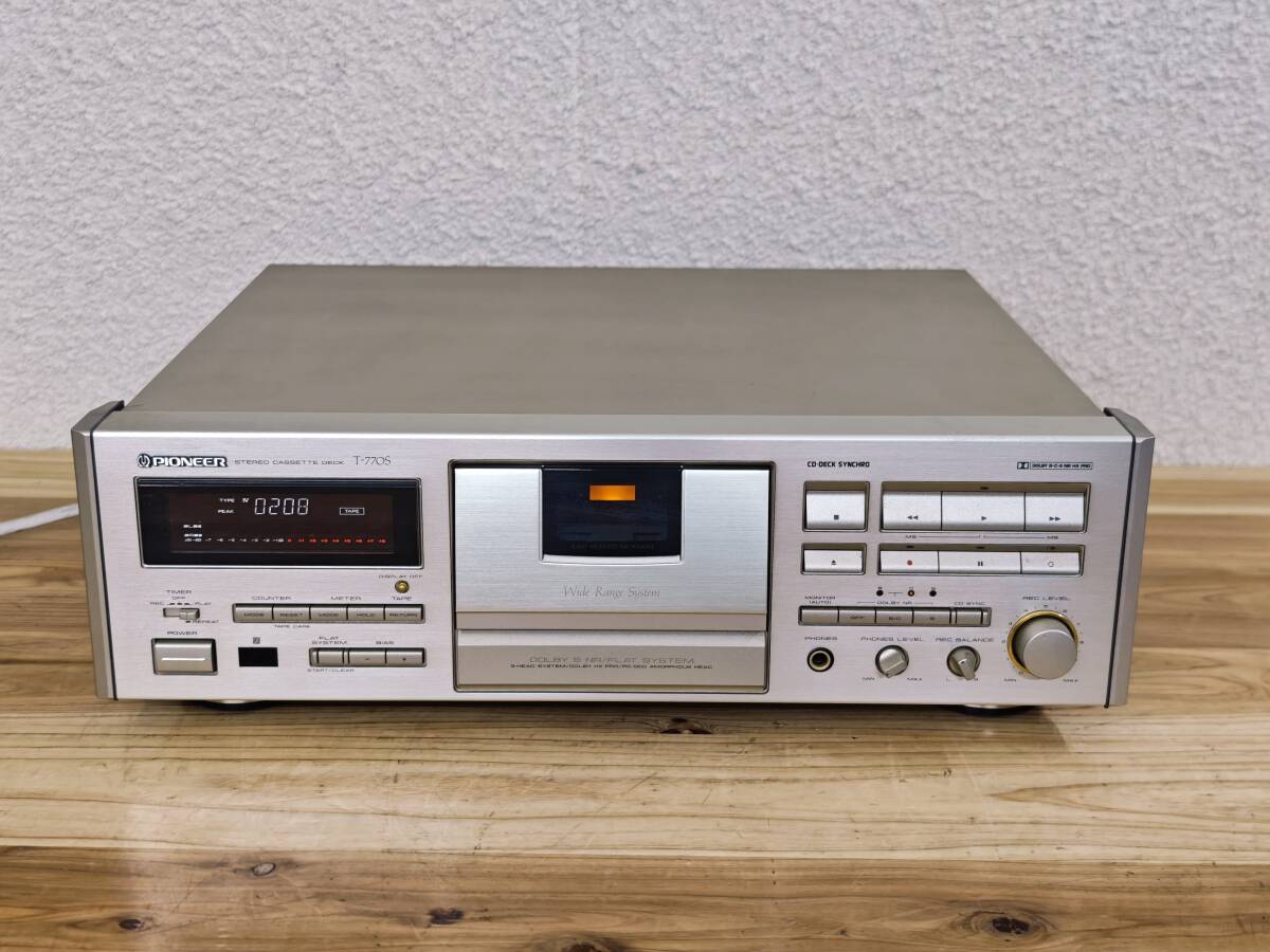 Yahoo!オークション -「pioneer t-770s」(一般) (カセットデッキ)の