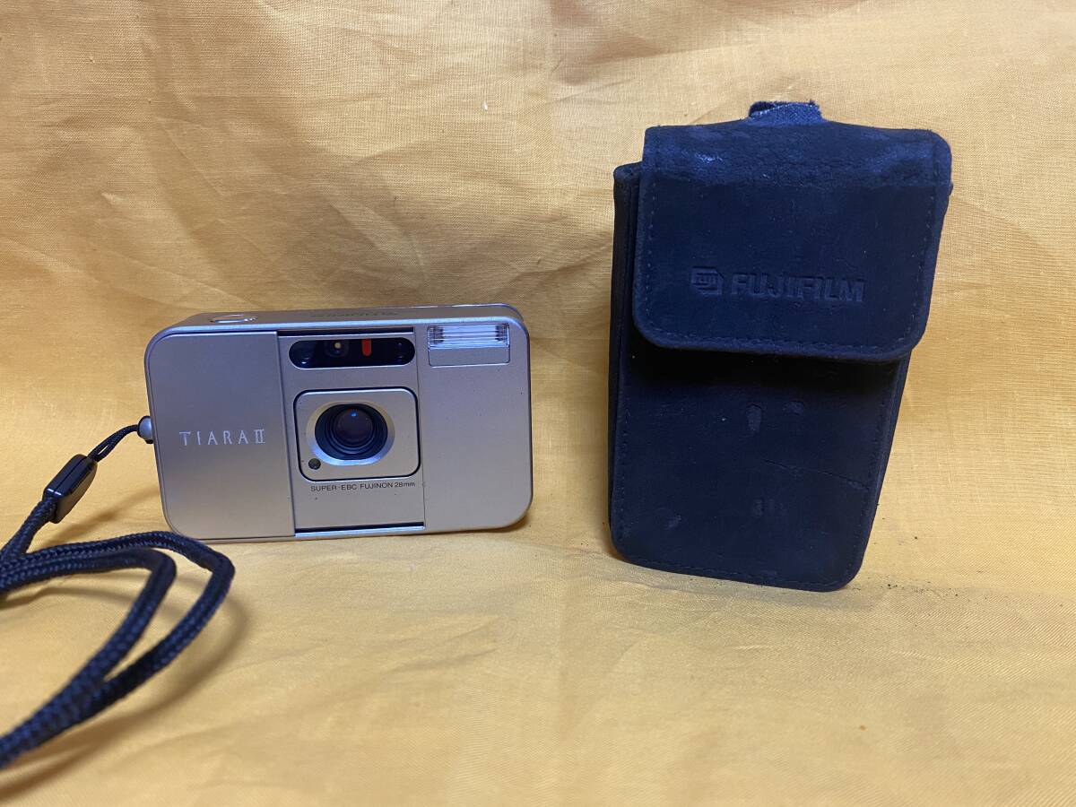 Yahoo!オークション -「fujifilm tiara ii」(コンパクトカメラ