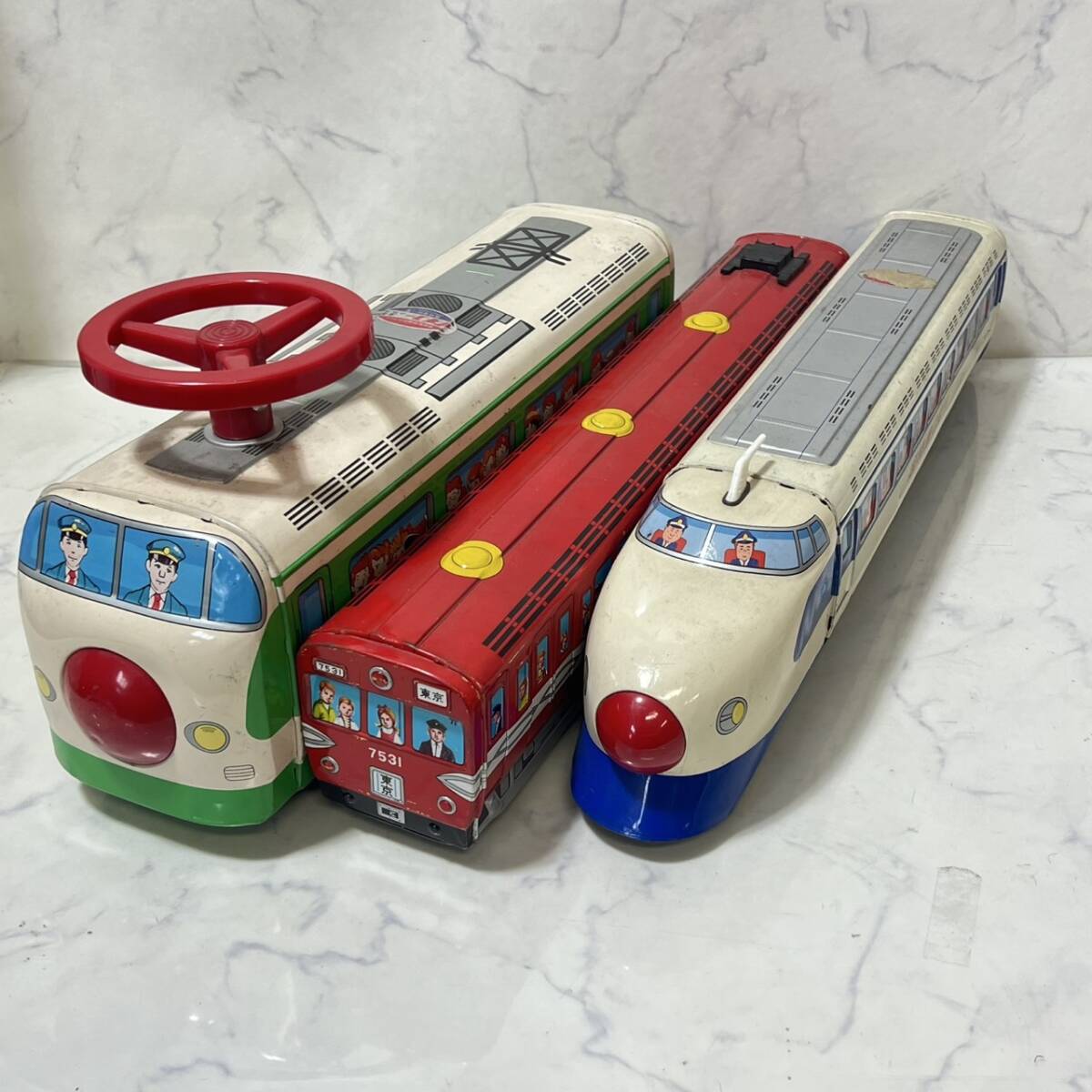 Yahoo!オークション -「超特急 ひかり」(乗り物) (ブリキ)の落札相場