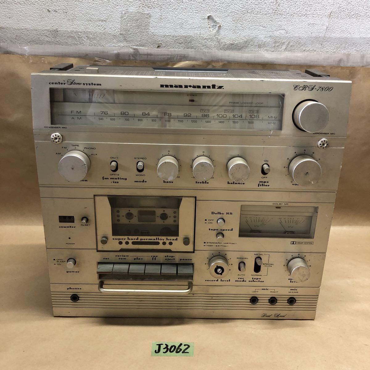 Yahoo!オークション -「marantz crs」(ラジカセ) (カセットデッキ)の