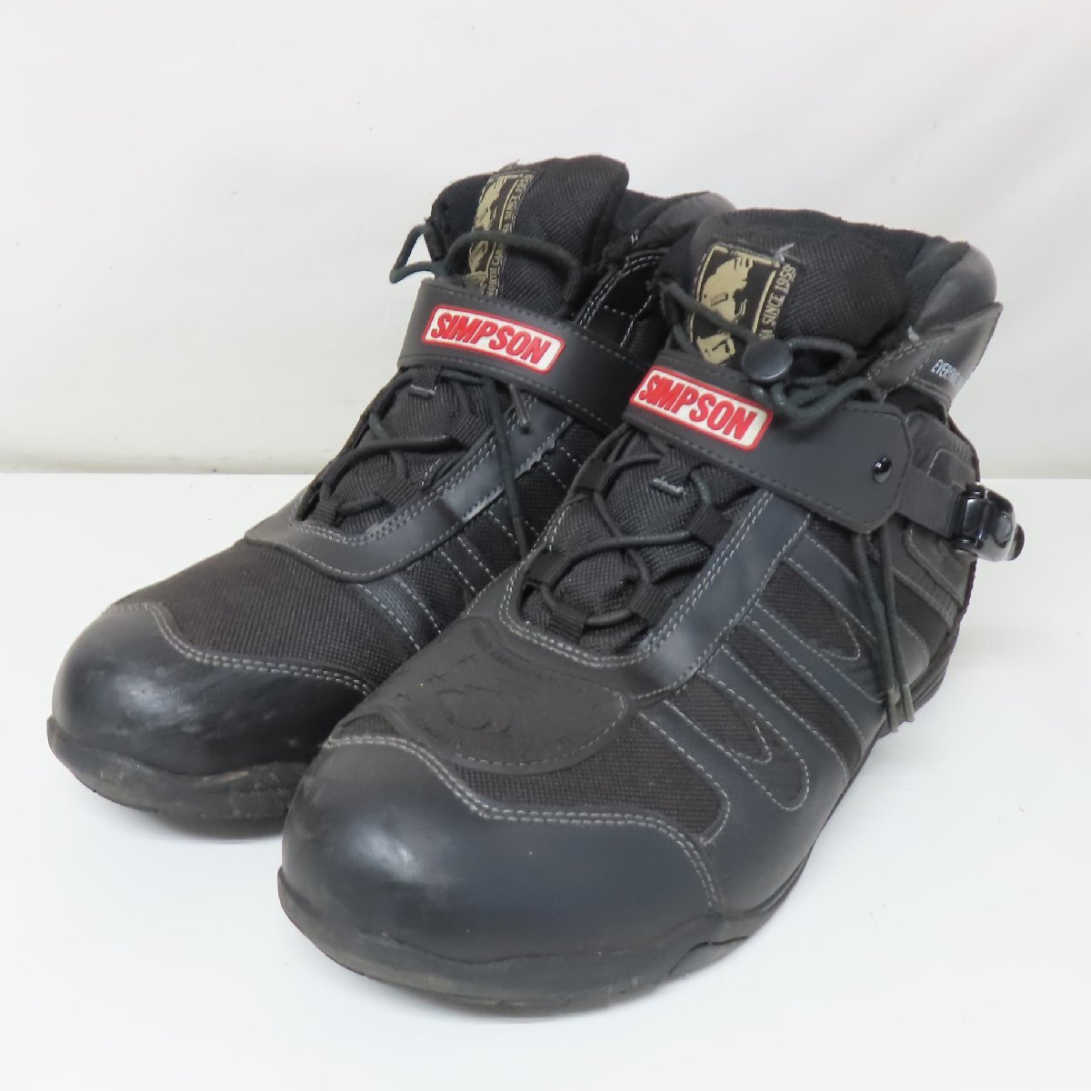 Yahoo!オークション -「simpson シンプソン」(靴) (バイクウエア、装備