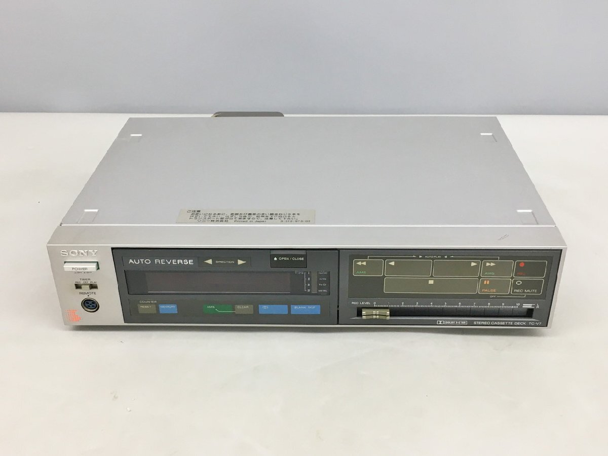 Yahoo!オークション -「sony tc-v7」の落札相場・落札価格