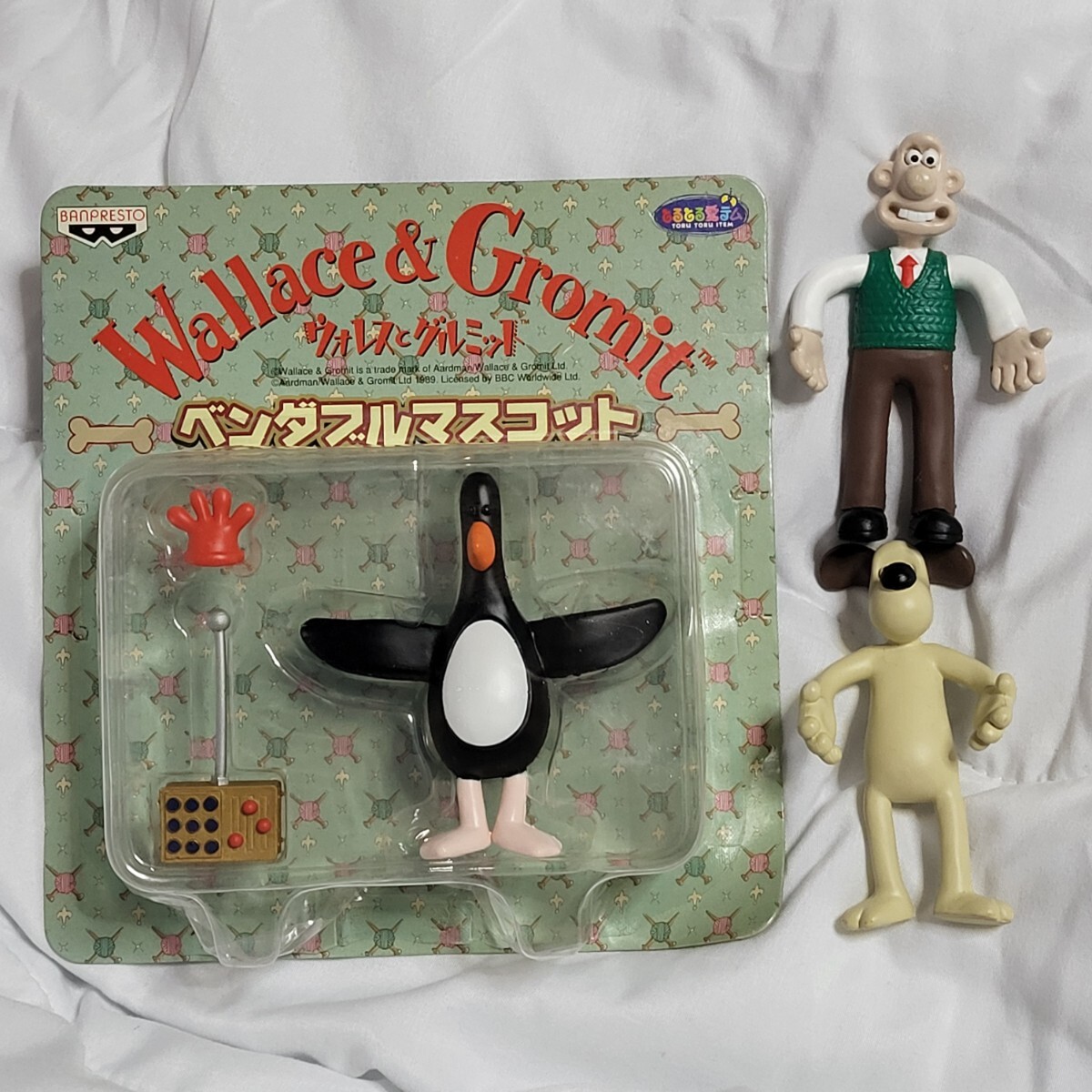 Yahoo!オークション -「ウォレスとグルミットフィギュア」(おもちゃ